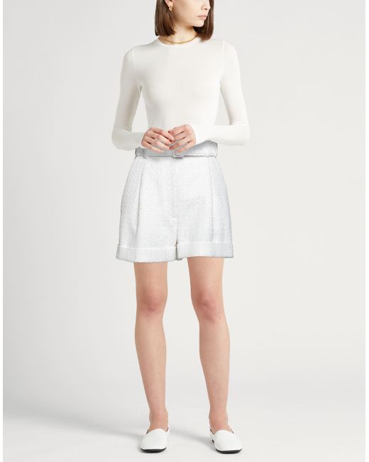 Lardini White Shorts & Bermuda Shorts