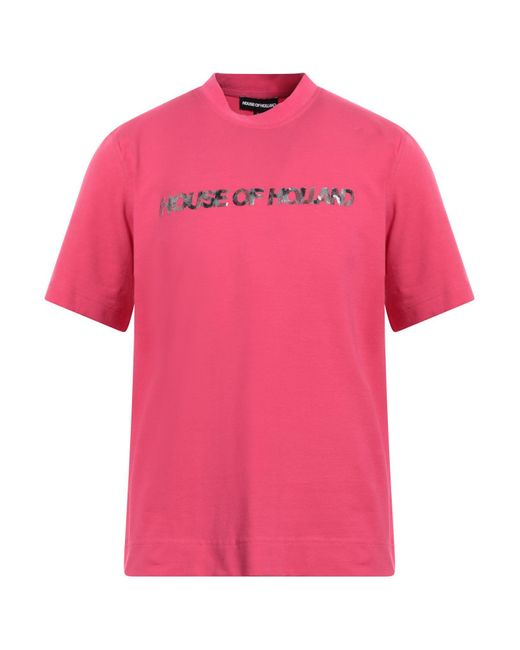 House of Holland Pink T-shirt for men