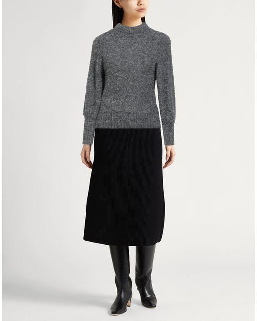 Liu Jo Gray Turtleneck Polyamide, Alpaca Wool, Wool