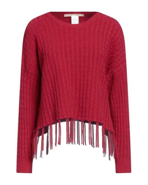 Angela Davis Red Sweater
