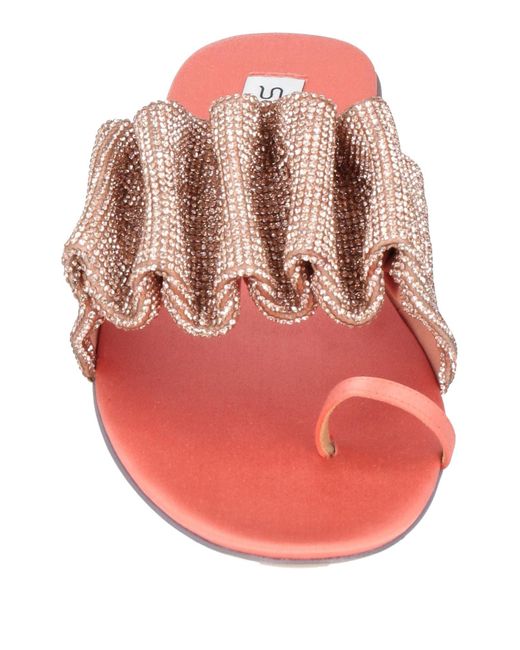 Sebastian Milano Pink Thong Sandal
