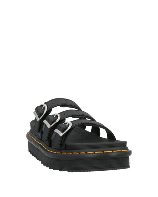 Sandalias Dr. Martens de hombre de color Black