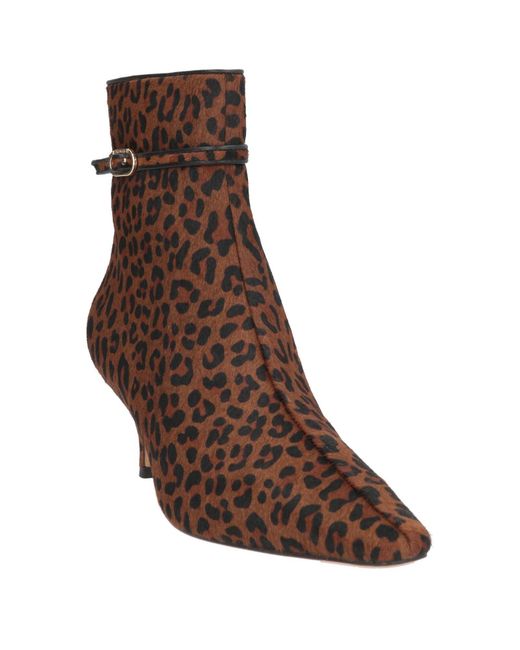 Twinset Brown Ankle Boots