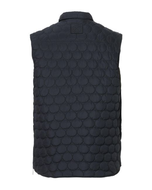Off-White c/o Virgil Abloh Blue Vest Polyester for men