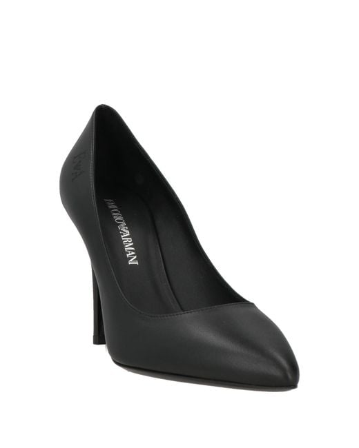 Emporio Armani Black Pumps