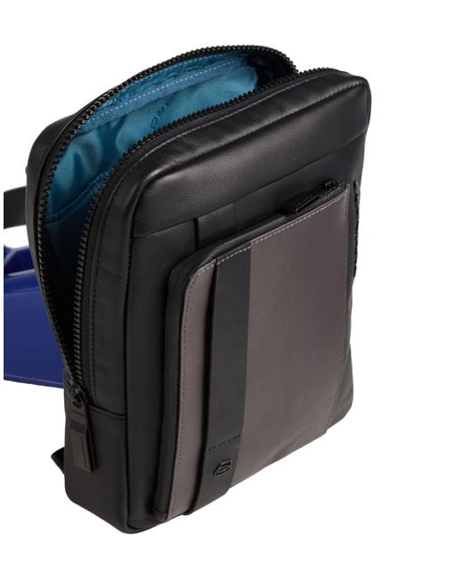 Piquadro Umhängetasche in Black für Herren