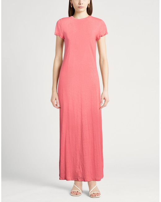 Majestic Filatures Pink Maxi-Kleid