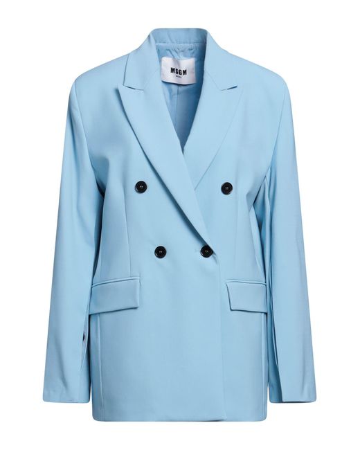 MSGM Blue Blazer