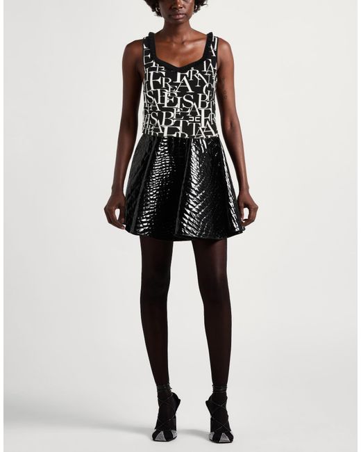 Top Elisabetta Franchi de color Black