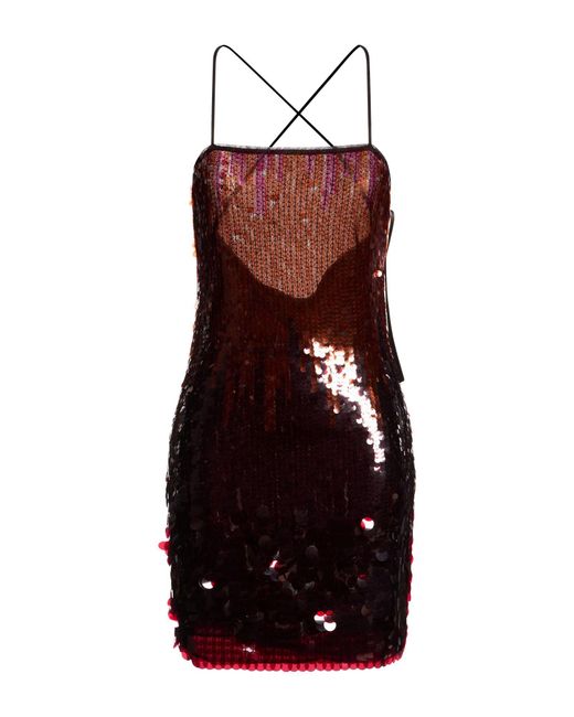 Patrizia Pepe Purple Mini Dresses