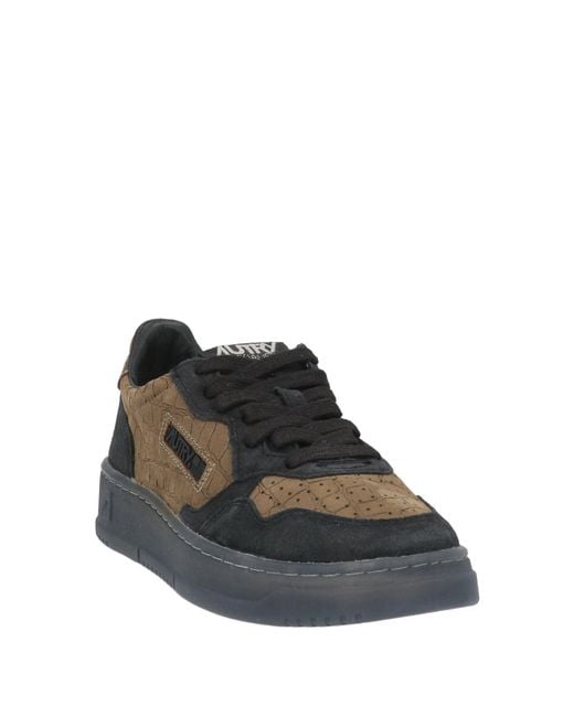 Autry Green Sneakers Leather