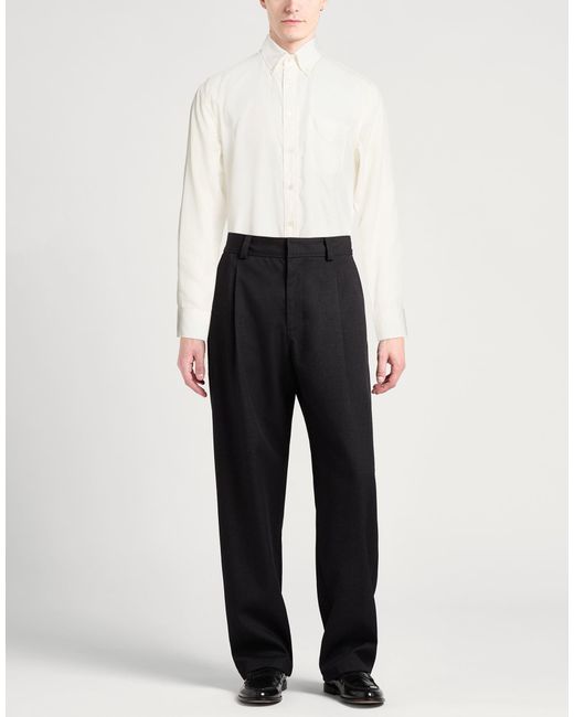 Tom Ford White Shirt Lyocell, Silk for men