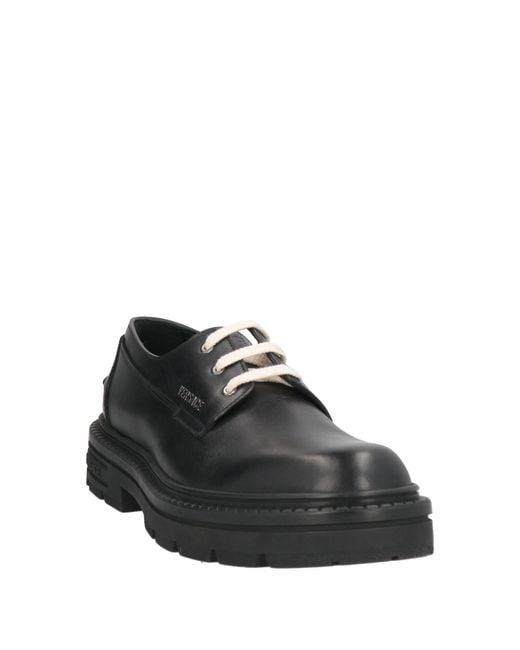 Stringate di Versace in Black da Uomo
