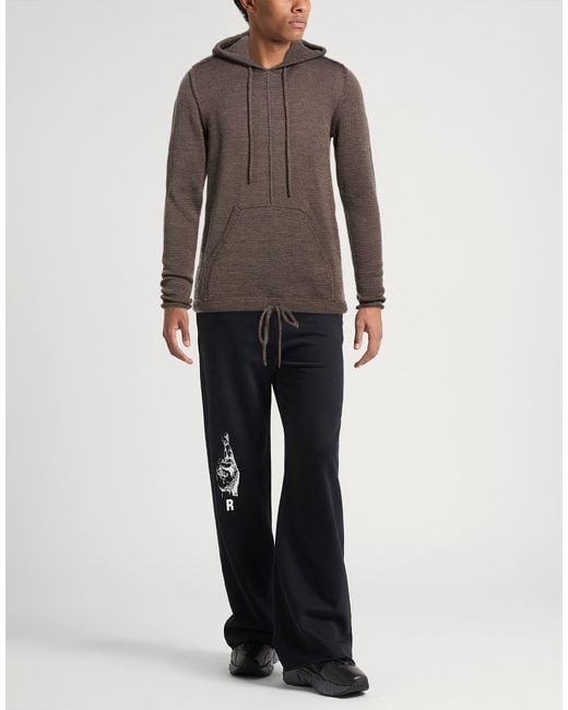 Masnada Brown Light Sweater Merino Wool, Linen for men