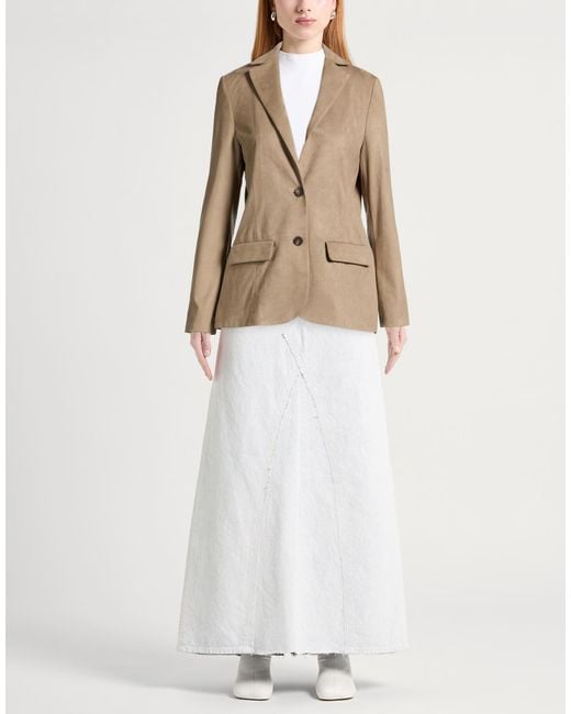 Rrd Natural Blazer Polyester, Elastane