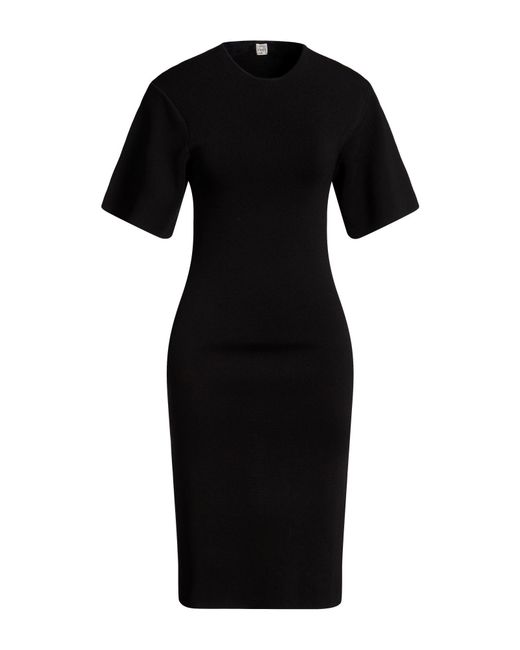 Totême Black Midi Dresses