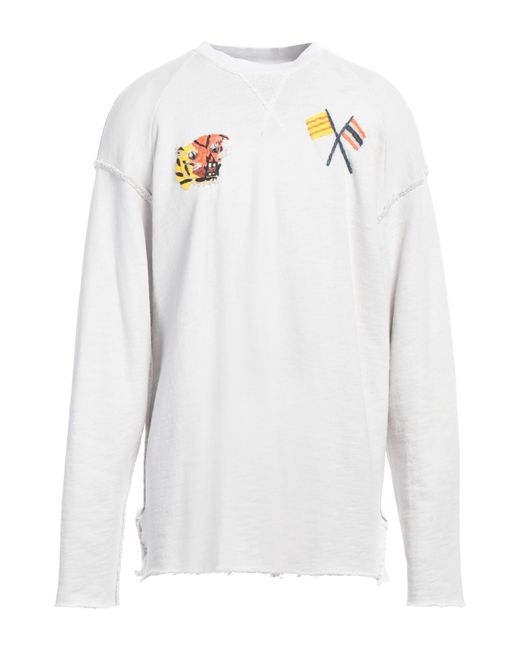Dr. Collectors White Sweatshirt for men