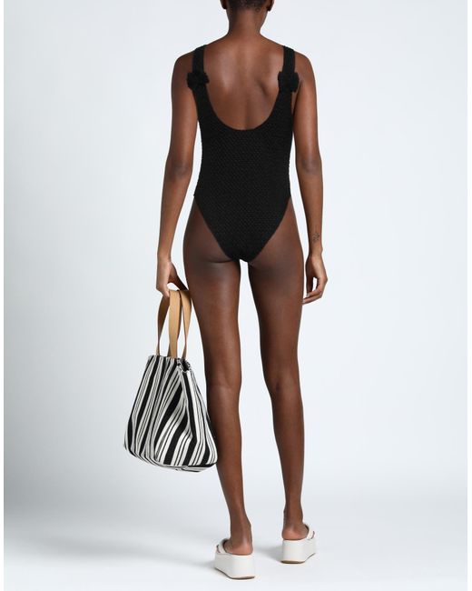 Le Petit Trou Black One-piece Swimsuit