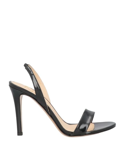 Noa Metallic Sandals Textile Fibers