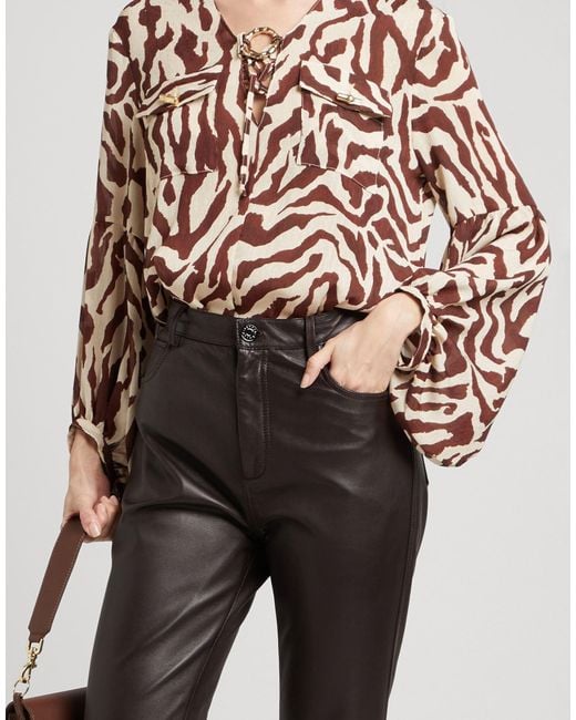 SIMONA CORSELLINI Pink Top Polyester