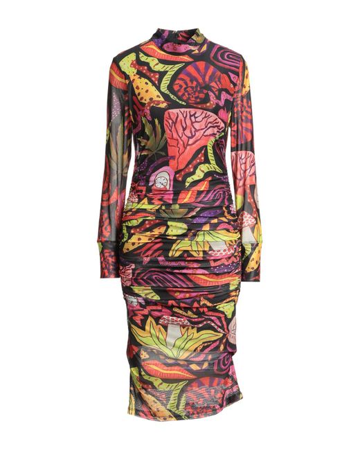 Farm Rio Red Midi Dresses