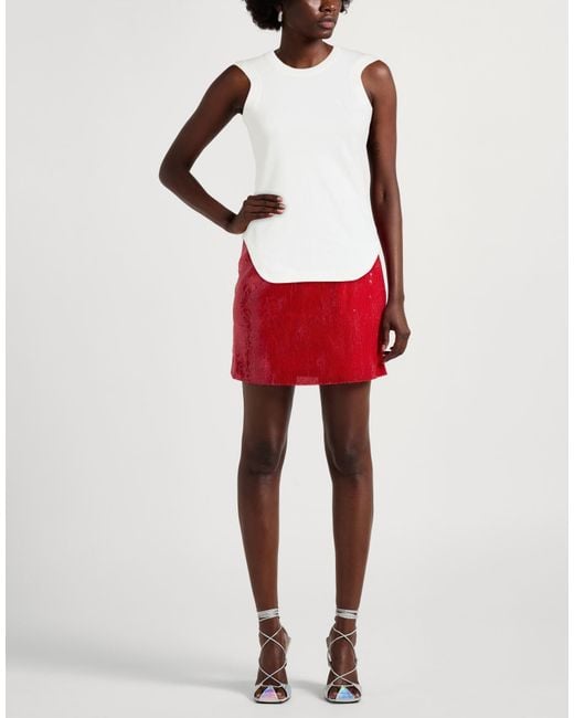 The Attico White Top Cotton