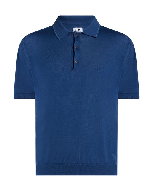 C P Company Blue Sweater Cotton for men