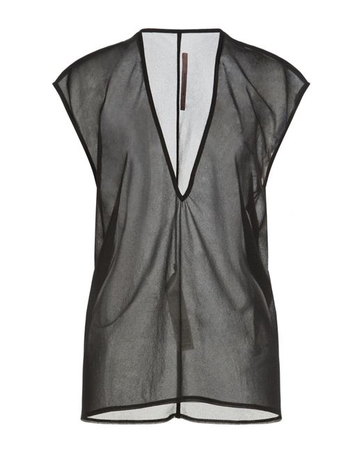 Top Rick Owens de color Black