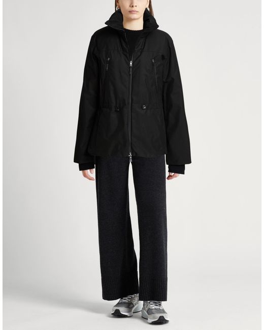 Herno Black Puffer Polyester, Polyimide, Polyurethane