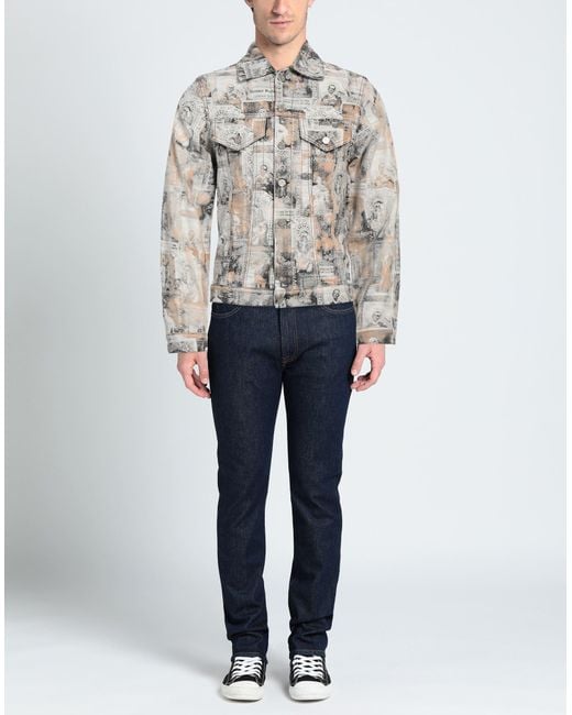 Aries Gray Denim Outerwear for men