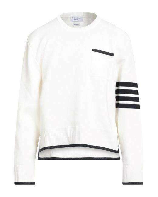 Pullover di Thom Browne in White da Uomo