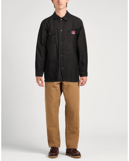 Ben Davis Work Clothes Black Denim Outerwear for men