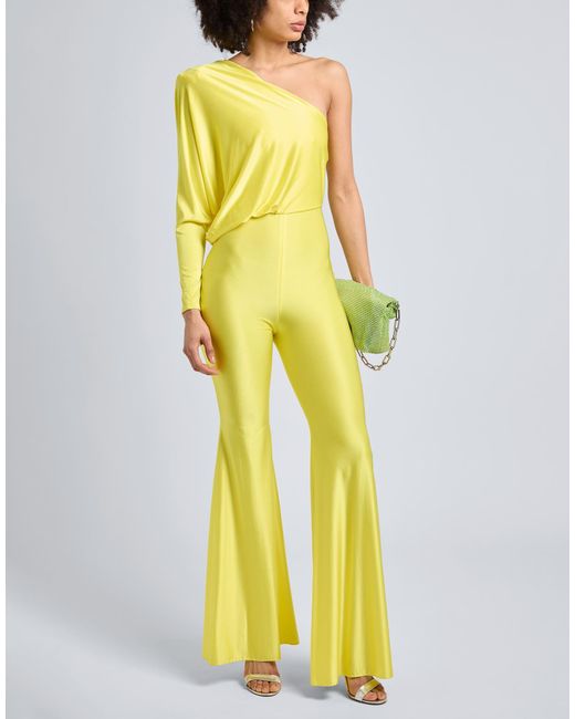 Alexandre Vauthier Yellow Jumpsuit