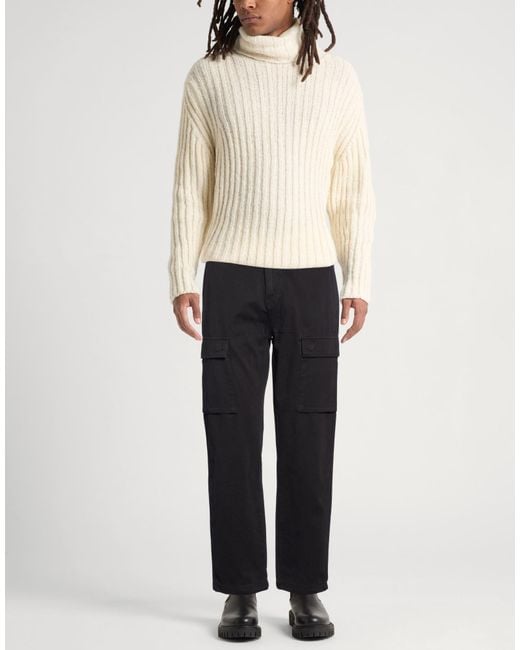 La Martina Blue Pants Cotton for men