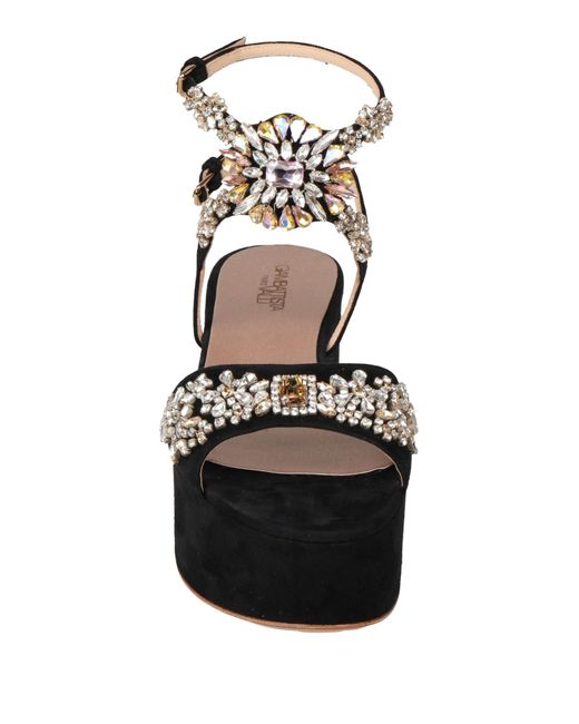 Giambattista Valli Black Sandals