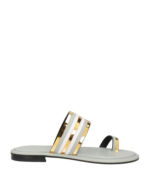DONNARì White Thong Sandal