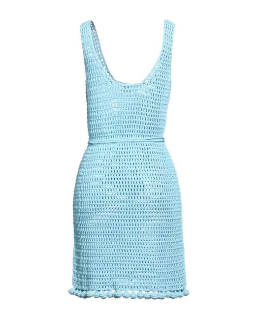 Burberry Blue Mini Dress