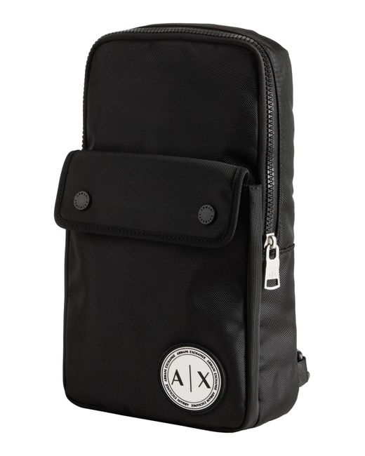 Zaino di ARMANI EXCHANGE in Black da Uomo