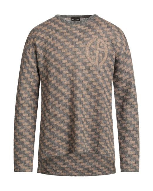 Pullover Giorgio Armani pour homme en coloris Gray