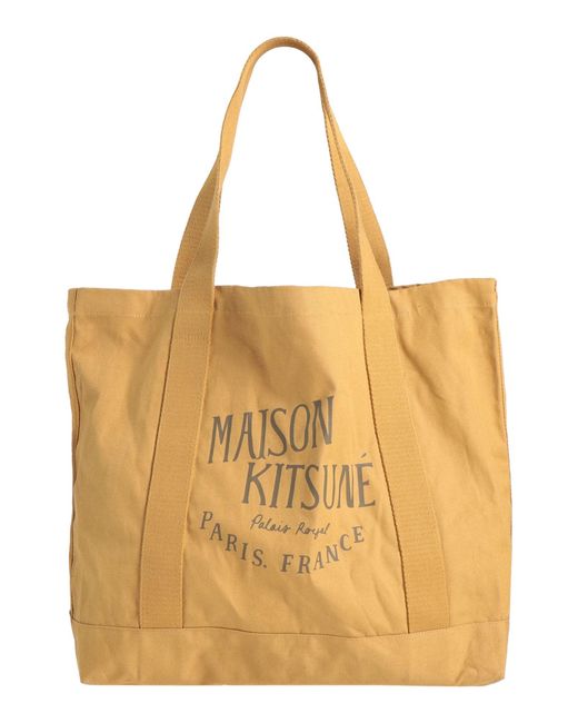 Maison Kitsuné Natural Handbag