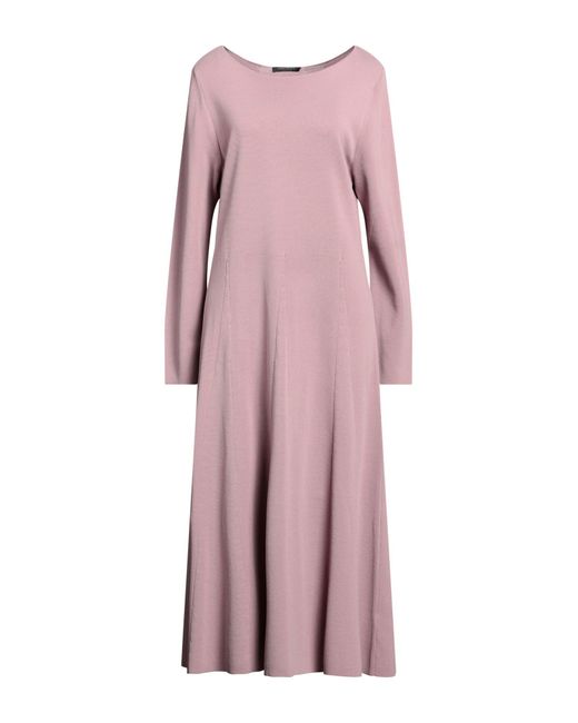 Marina Rinaldi Pink Midi Dress