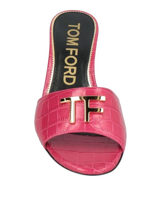 Tom Ford Pink Sandals