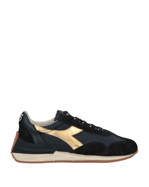 diadora trainers black