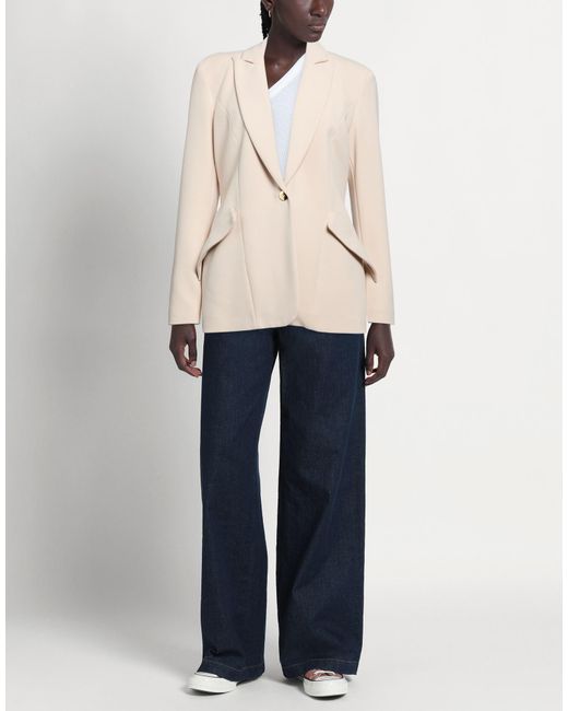 Babylon Natural Blazer Polyester, Elastane