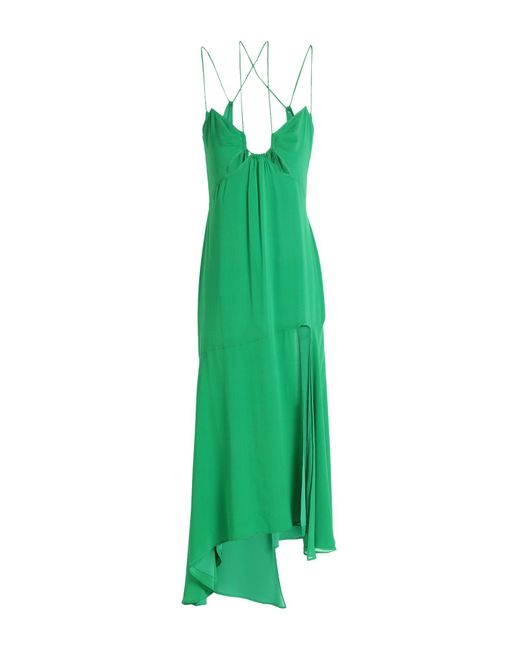 ANDAMANE Green Midi-Kleid