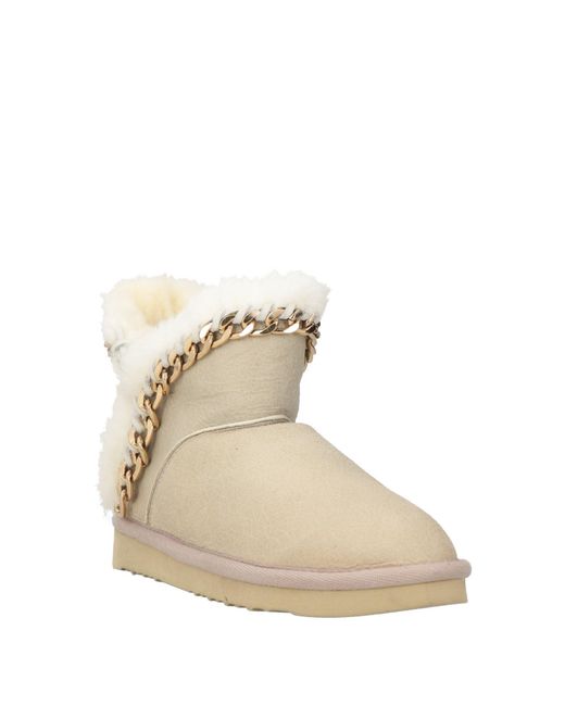 Mou Natural Ankle Boots