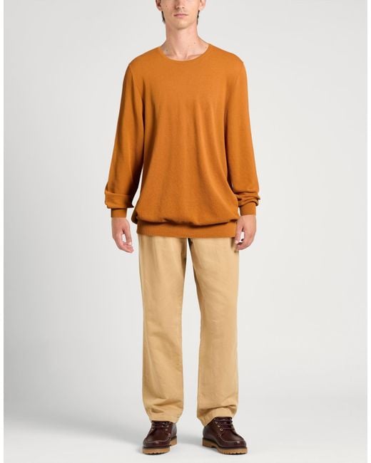 Gran Sasso Orange Jumper for men