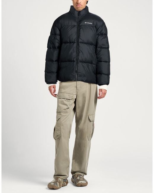 Columbia Black Puffer Polyester for men