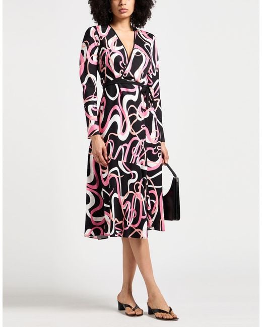 Diane von Furstenberg White Midi Dress