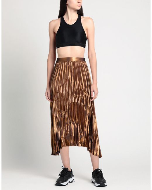 Momoní Brown Maxi Skirt